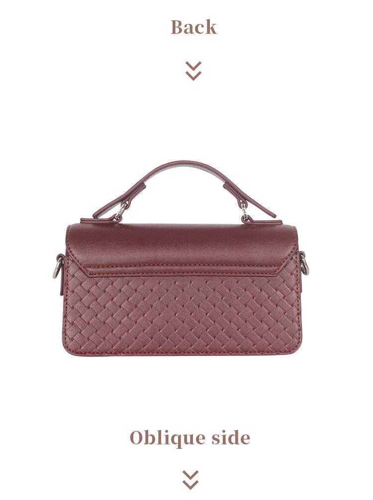 Timeless Elegance with Our Woven Leather Handbag